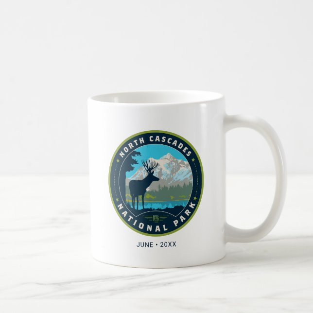 Mug Le Parc national de North Cascades (Droite)