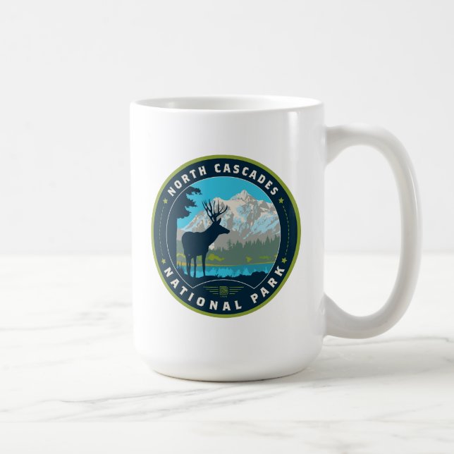 Mug Le Parc national de North Cascades (Droite)