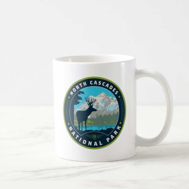 Mug Le Parc national de North Cascades (Droite)
