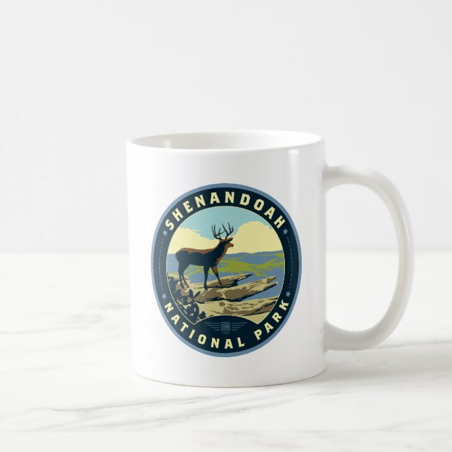 Mug Le Parc national de Shenandoah (Droite)