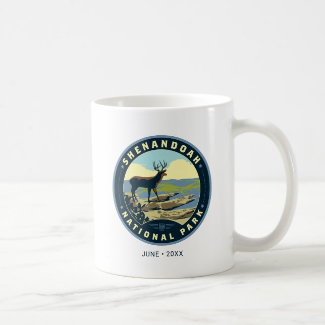 Mug Le Parc national de Shenandoah (Droite)