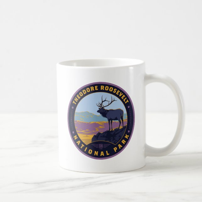 Mug Le Parc national de Theodore Roosevelt (Droite)