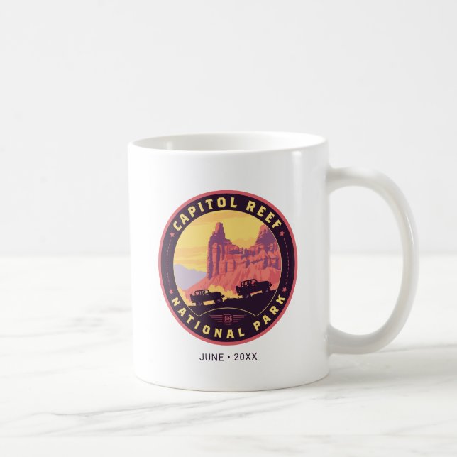 Mug Le Parc national du Capitol Reef (Droite)