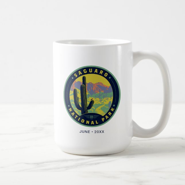 Mug Le Parc national du Saguaro (Droite)