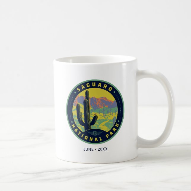 Mug Le Parc national du Saguaro (Droite)