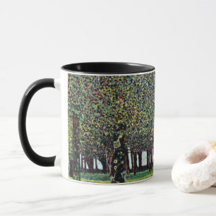 Mug Le Parc par Gustav Klimt, Art Nouveau vintage