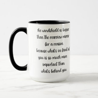 Mug Le pare-brise est plus grand que le rouleau Rearvi