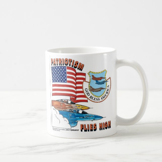 Mug Le patriotisme vole haut (Droite)