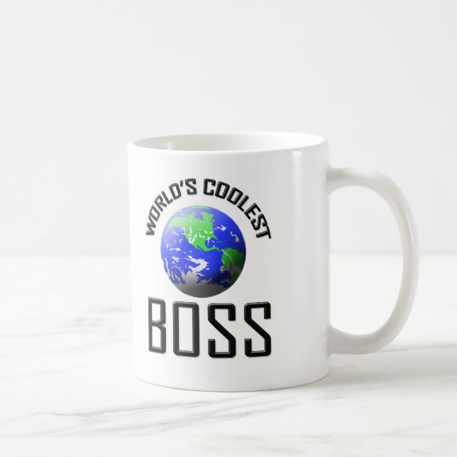 Mug Le patron le plus frais du monde (Droite)