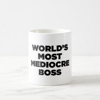 Mug Le patron le plus médiocre du monde