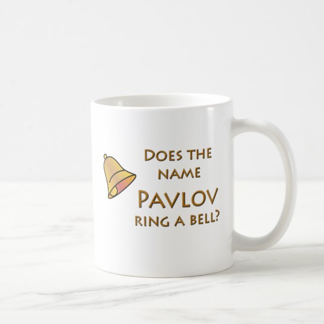 Mug Le Pavlov nommé sonne-t-il une Bell ? (Droite)