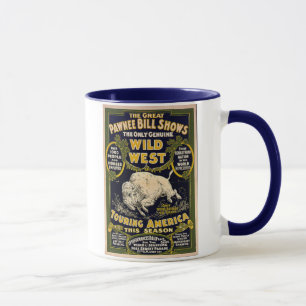 Mug Le Pawnee Bill montre l'ouest sauvage
