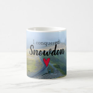Mug Le Pays de Galles conquiert Snowdon Landscape Wels