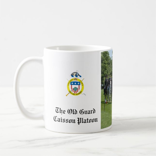 Mug Le peloton de l'ancienne garde de Caisson (Gauche)