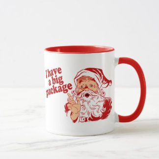 Mug Le père noël a un grand paquet