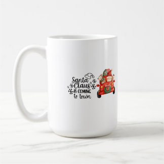 Mug Le Père Noël arrive en ville