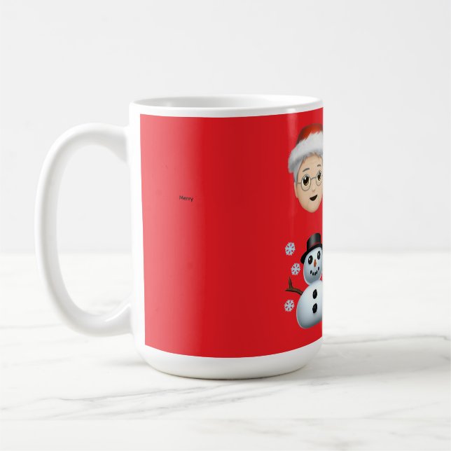 Mug Le Père Noël est en ville (Gauche)