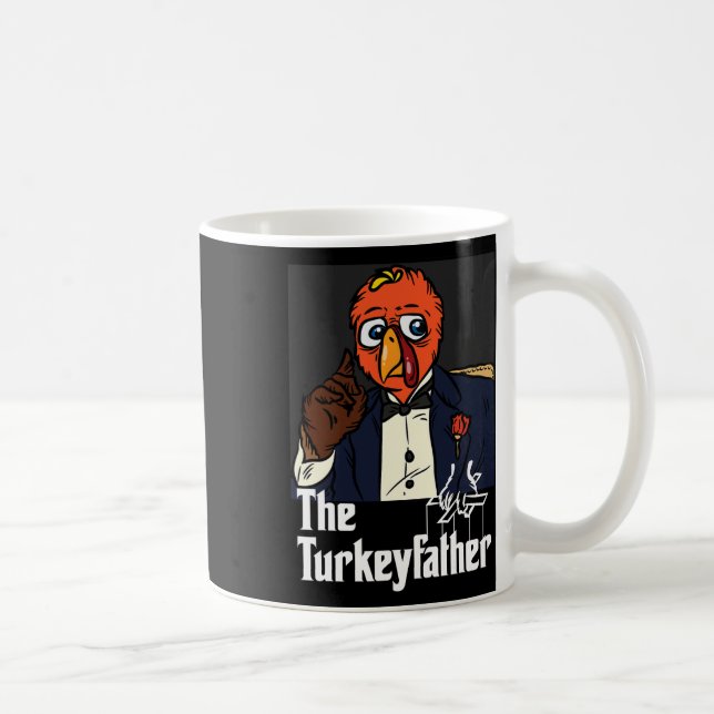 Mug Le père turc Thanksgiving Day Fun Meme Fall A (Droite)