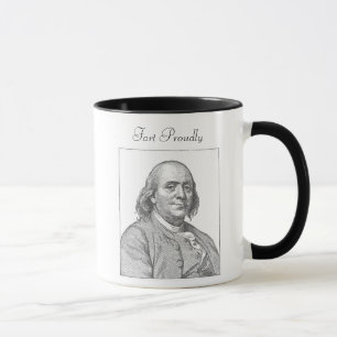 Mug Le pet de Benjamin Franklin attaquent fièrement