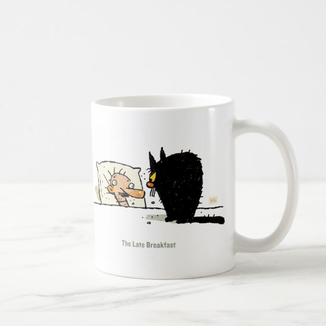 Mug Le petit déjeuner tardif (Droite)