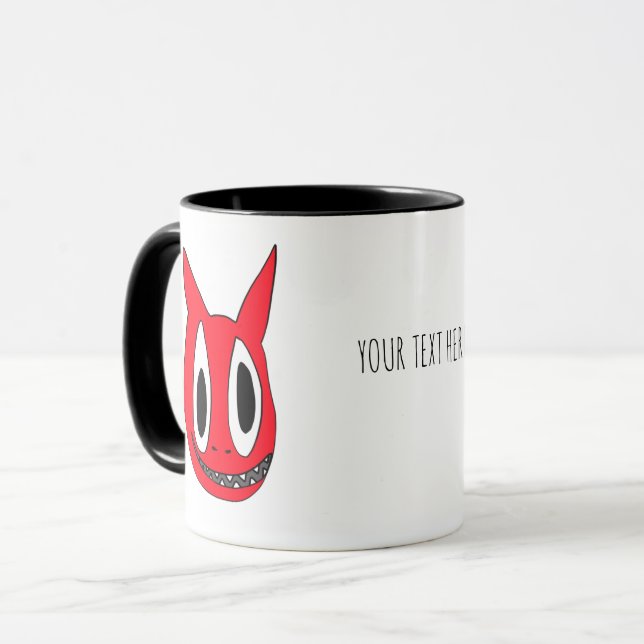 MUG LE PETIT DIABLE MODIFIABLE (Devant gauche)
