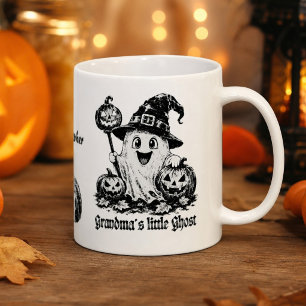 Mug Le Petit Fantôme de Mamie Halloween Personnalisé