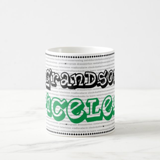 Mug Le petit-fils est inestimable (Centre)