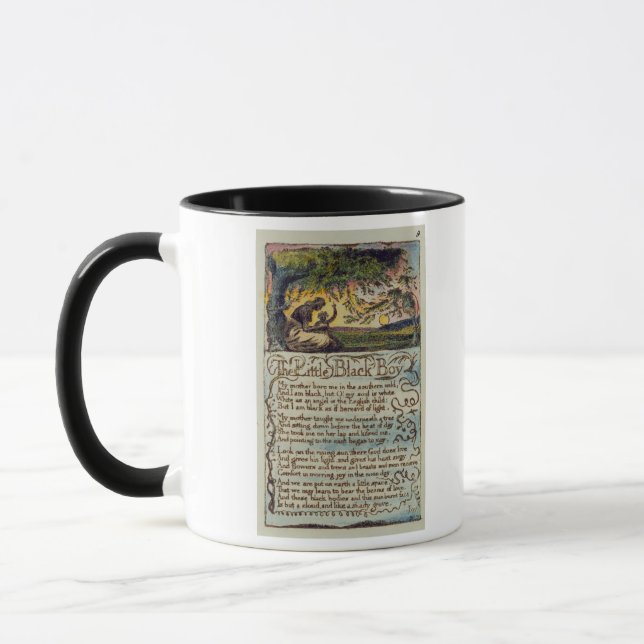 Mug "Le petit garçon noir", plat 8 (Bentley 9) de ' (Gauche)