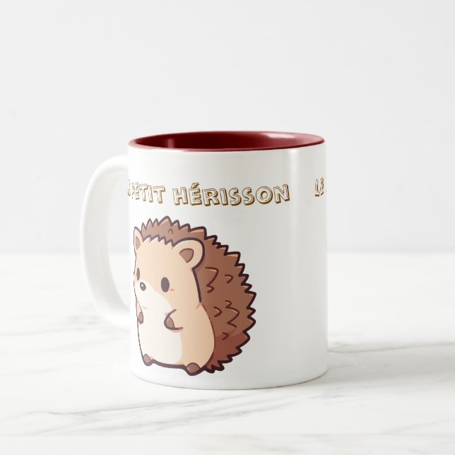 Mug Le Petit hérisson  (Devant gauche)
