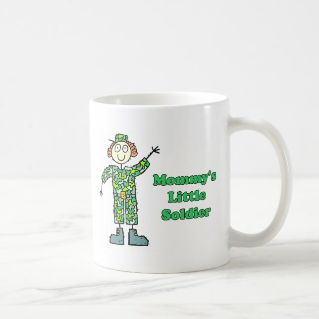 Mug Le petit soldat de la maman (Droite)
