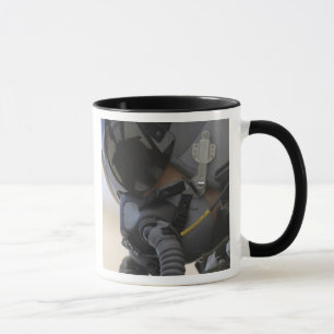 Mug Le pilote s'assied dans son A-10 coup de foudre II