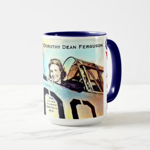 Mug Le pilote Tante Dot Ferguson WASP surdimensionné 