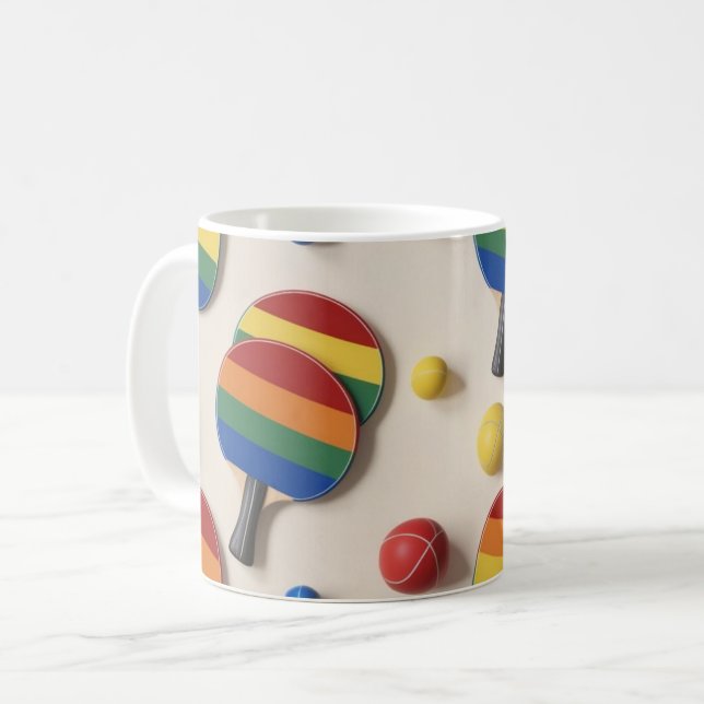 Mug Le Ping Pong Pride (Devant gauche)