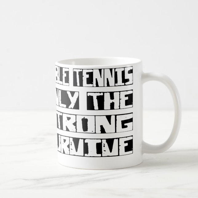 Mug Le ping-pong survivent (Droite)