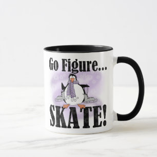 Mug Le pingouin vont figure patin
