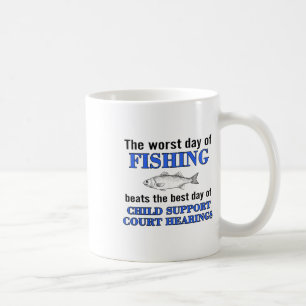Mug Le pire jour de pêche bat le meilleur jour de Chi