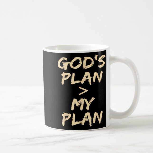 Mug Le plan de Dieu > Mon plan drôles de chrétiens  (Droite)