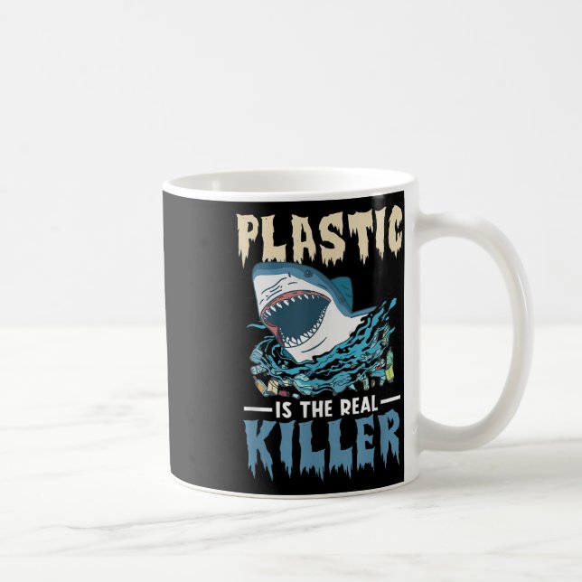 Mug Le Plastique Est Le Véritable Tueur Conception De  (Droite)