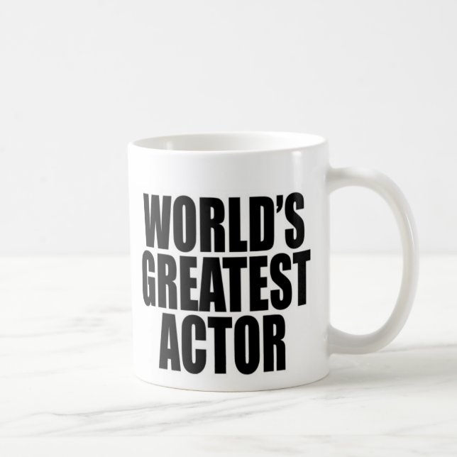 Mug Le plus grand acteur du monde (Droite)
