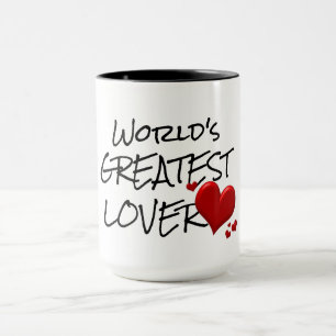 Mug le plus grand amant du monde cool mignon et drôle