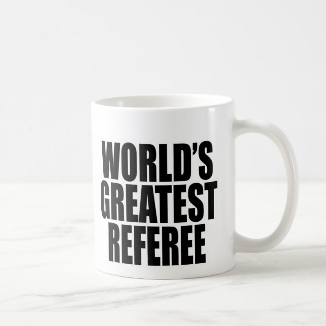 Mug Le plus grand arbitre du monde (Droite)