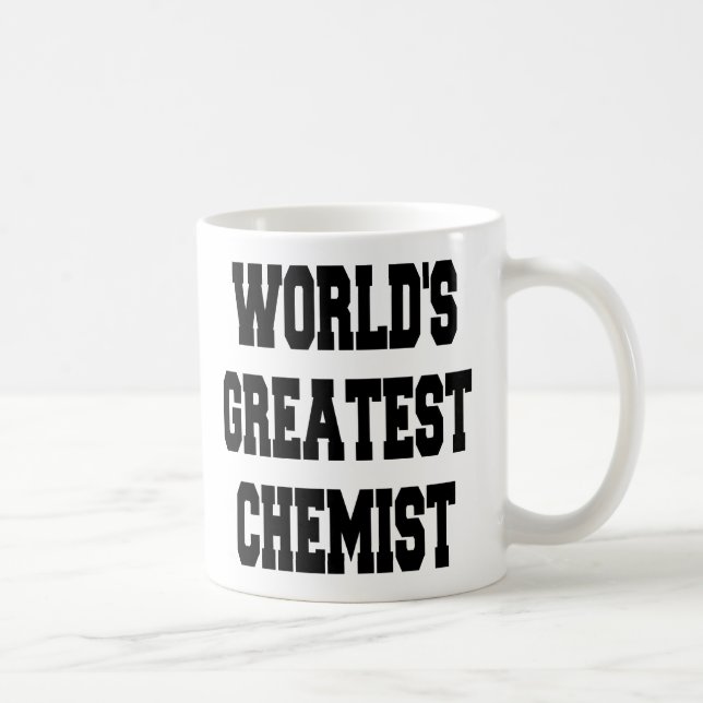 Mug Le plus grand chimiste du monde (Droite)