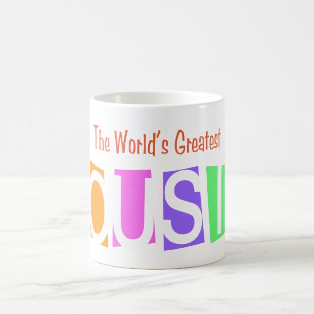 Mug Le plus grand cousin du rétro monde (Centre)