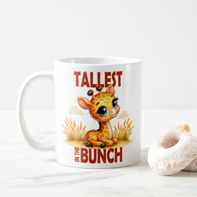 Mug Le plus grand dans le jeu de mot Bunch Cute Baby G (Avec donut)