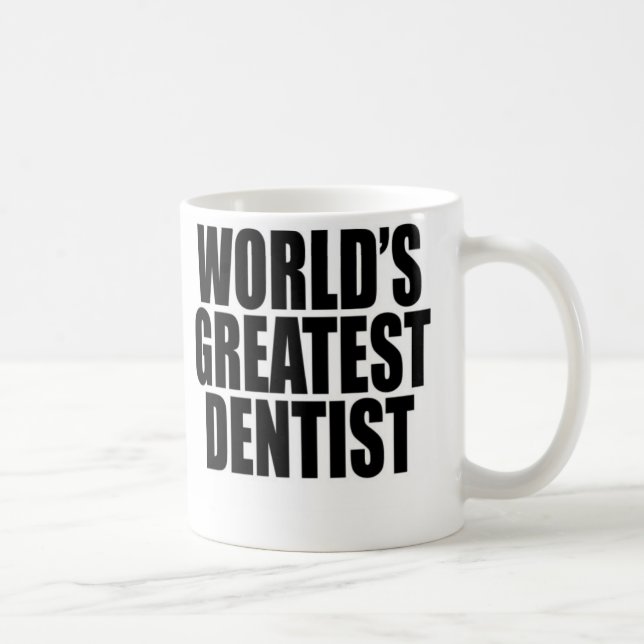 Mug Le plus grand dentiste du monde (Droite)