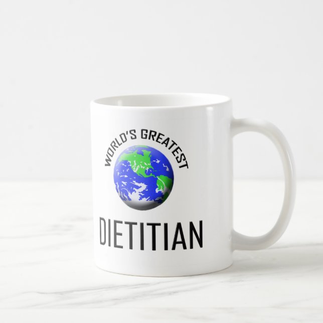 Mug Le plus grand diététicien du monde (Droite)