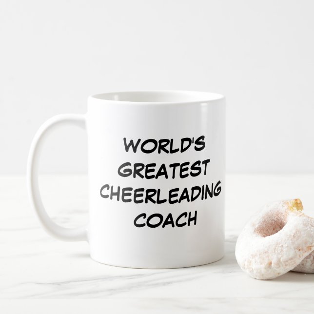 Mug "Le plus grand entraîneur au monde" (Avec donut)