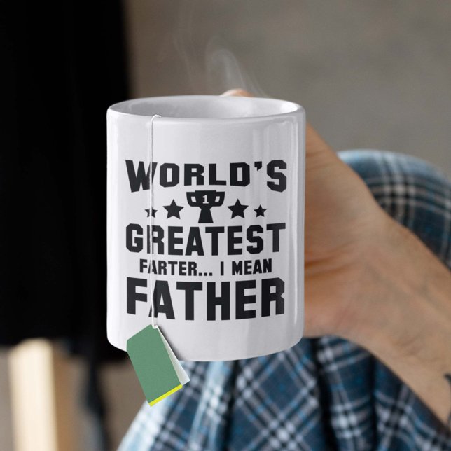 Mug Le plus grand Farter du monde (Créateur téléchargé)