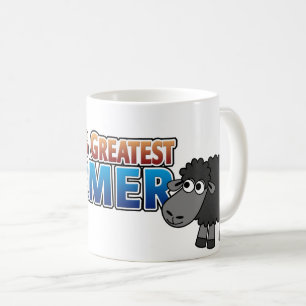 Mug Le plus grand fermier du monde - mouton noir