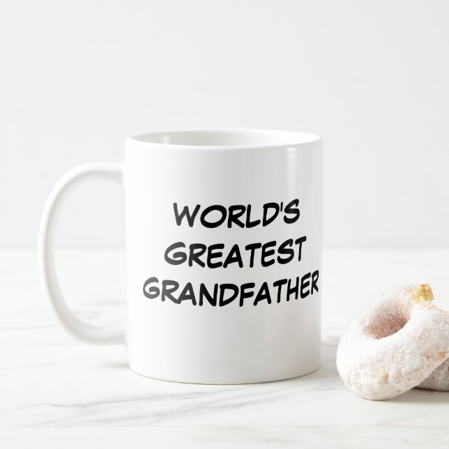 Mug "Le plus grand grand-père du monde" (Avec donut)